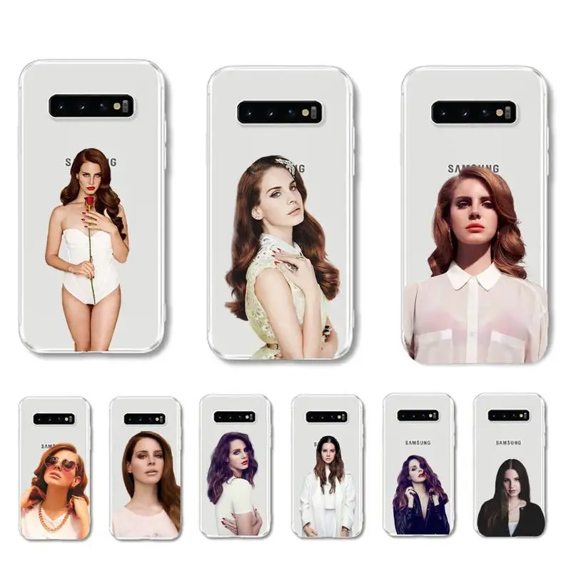 

Sexy singer model Lana Del Rey Phone Case For Samsung Galaxy S7 edge S8 S9 S10 S20 plus S10lite A31 A10 A51 Capa