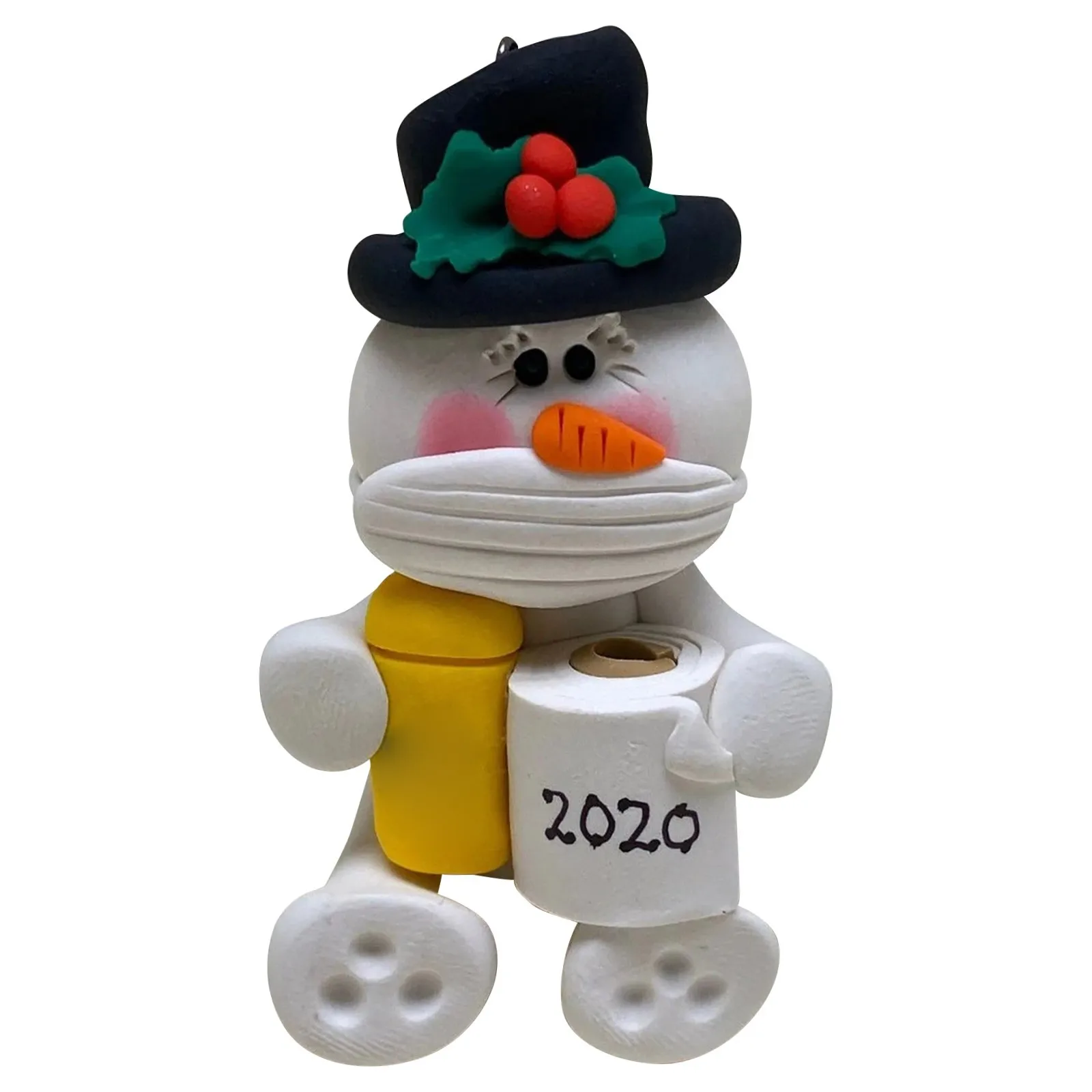 Персонализированное украшение для семьи 2020 рождественские праздничные