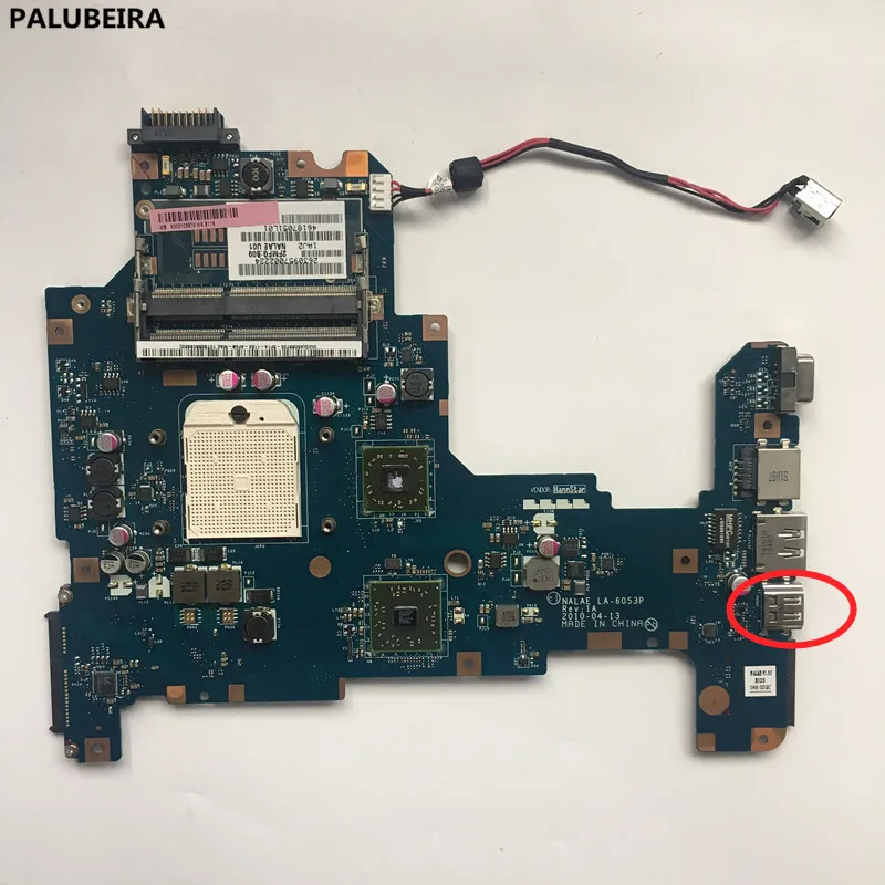 PALUBEIRA K000103970 материнская плата для ноутбука Toshiba Satellite L670D L675D LA 6053P ноутбук с HDMI порт