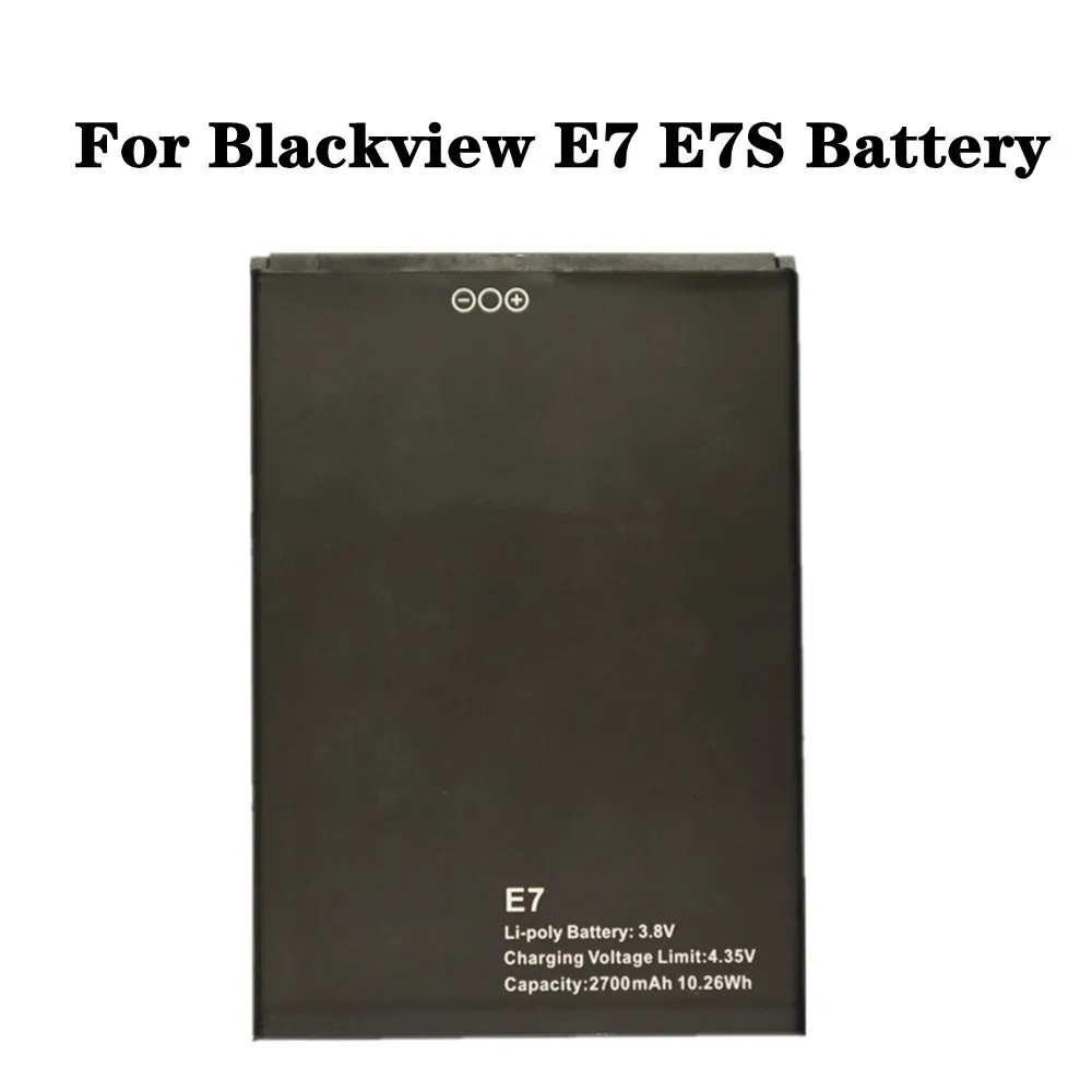 

100% Genuine E7 Battery For Blackview E7 E7S Bateria Accumulator 2700mAh High Quality Replacement Batteries