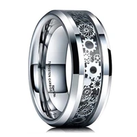 personality ring tungsten steel fashion all kinds of fashionable accessories men and womens universal single ring wholesale