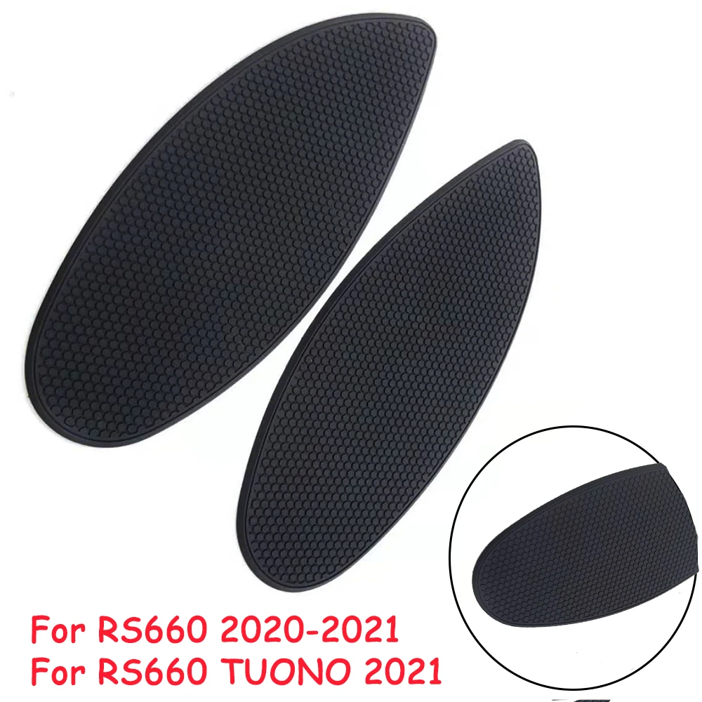 

Motorcycle Anti-Heated Gas Tank Side Grip Traction Knee Protector Sticker Anti Slip Pad For Aprilia RS660 TUONO 2020-2021