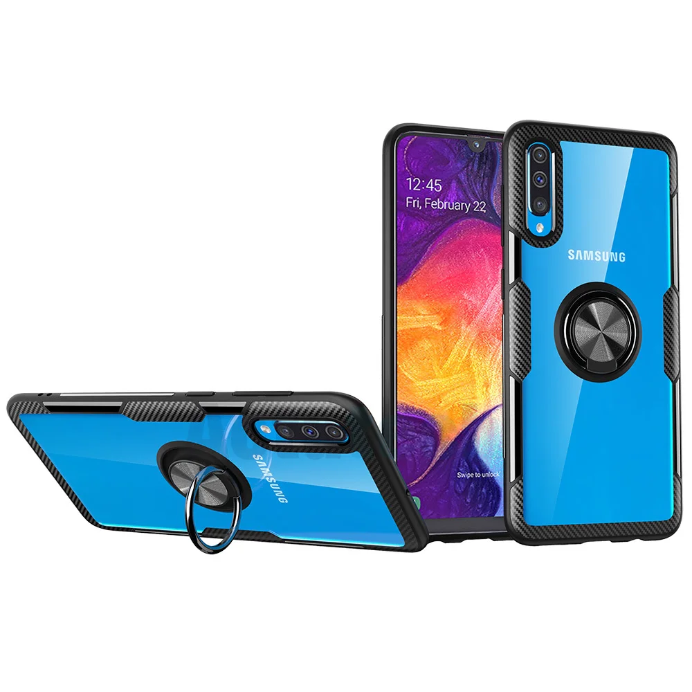 

For Samsung A50 A70 Armor Case for Galaxy A30 A20 A10 M10 M20 M30 M40S S10 5G Lite S9 Plus Note 9 Magnetic Car Holder back Case