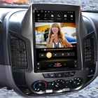 Автомобильный мультимедийный плеер 2 Din Tesla с вертикальным экраном 12,1 дюйма, GPS-навигацией для Ford Ranger F250 2011-2016, Android 11, автомагнитола