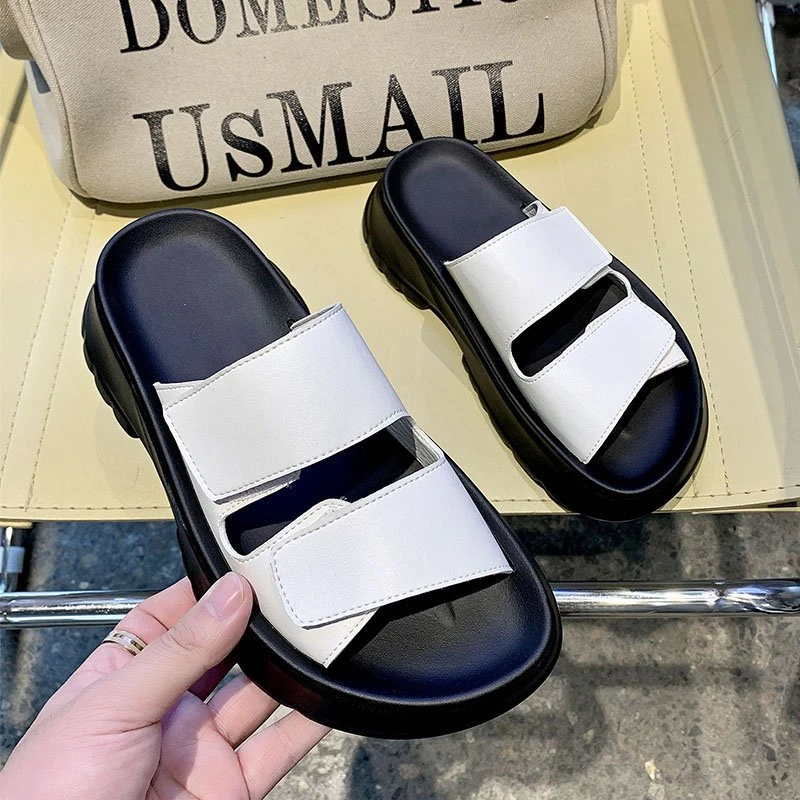 

Summer Shoes for Women 2021 Women's Flip Flops Thick-soled Comfortable Women's Slippers Casual Shoes Open Toe Sandals Flat with