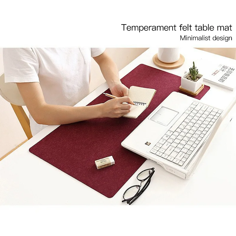 mcgillon large xxl mouse pad felt cloth laptop cushion desk anti slip mat 600x300 gamer mousepad table keyboard gaming mouse mat free global shipping