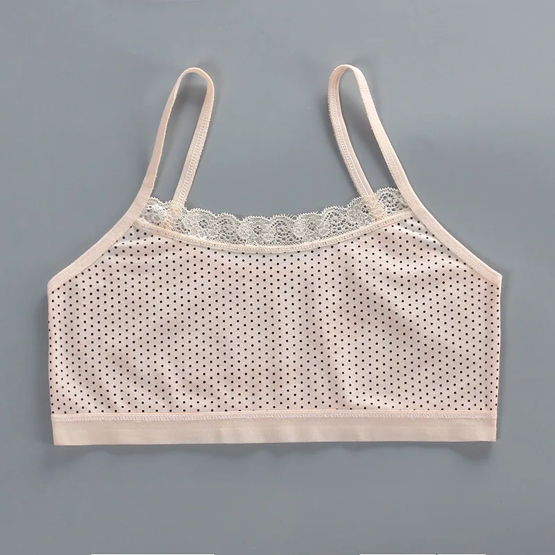 Детский бюстгальтер жилет на бретельках для периода развития маленький девочек
