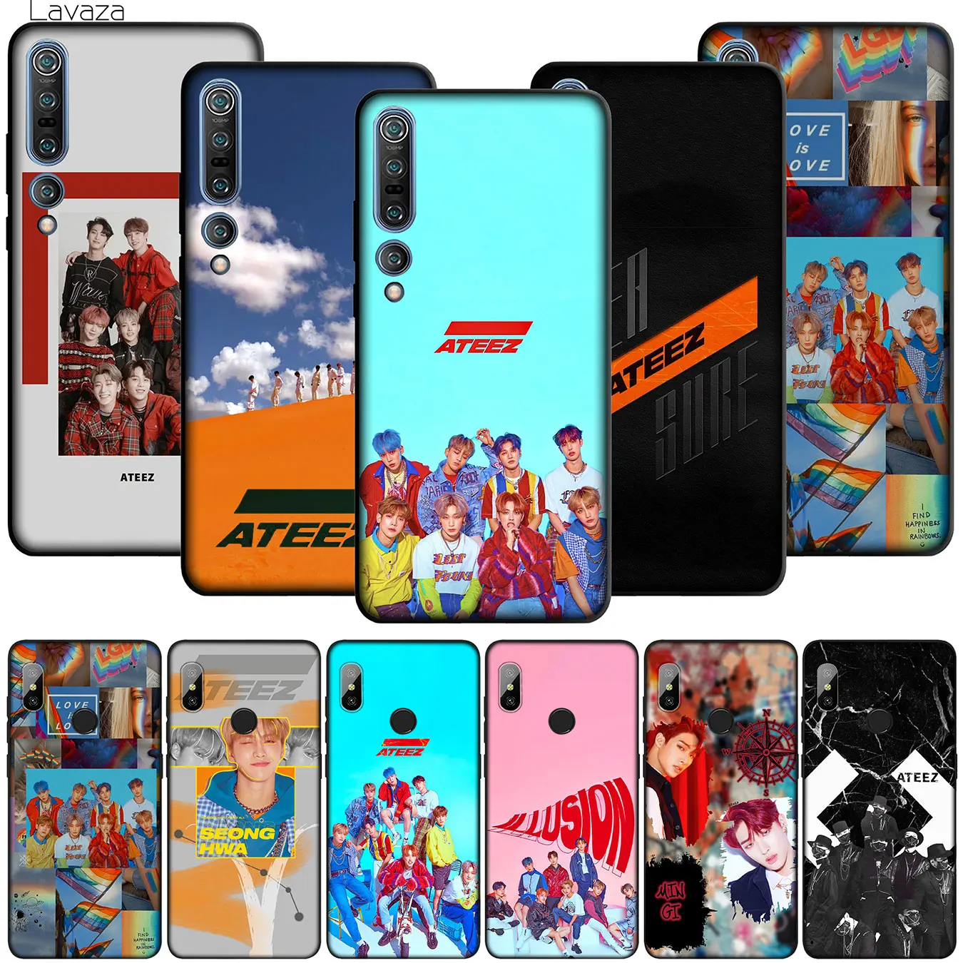 Жесткий чехол для телефона ATEEZ KPOP iPhone XR X XS 11 Pro Max 10 7 8 6 6S 5 5S SE 4S 4 |
