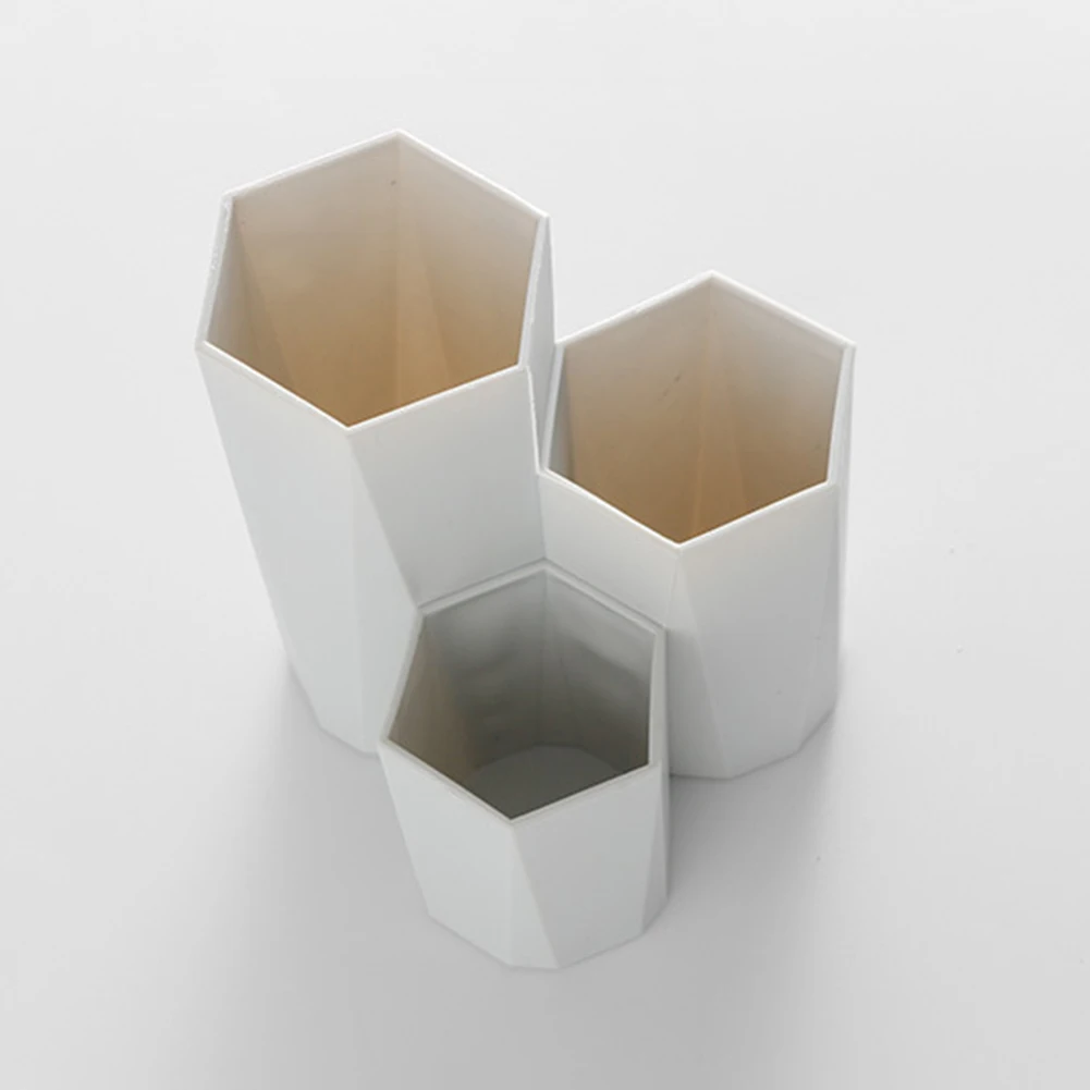 Пластиковая настольная коробка для хранения косметики, кисти для губной помады, органайзер, инструмент для макияжа