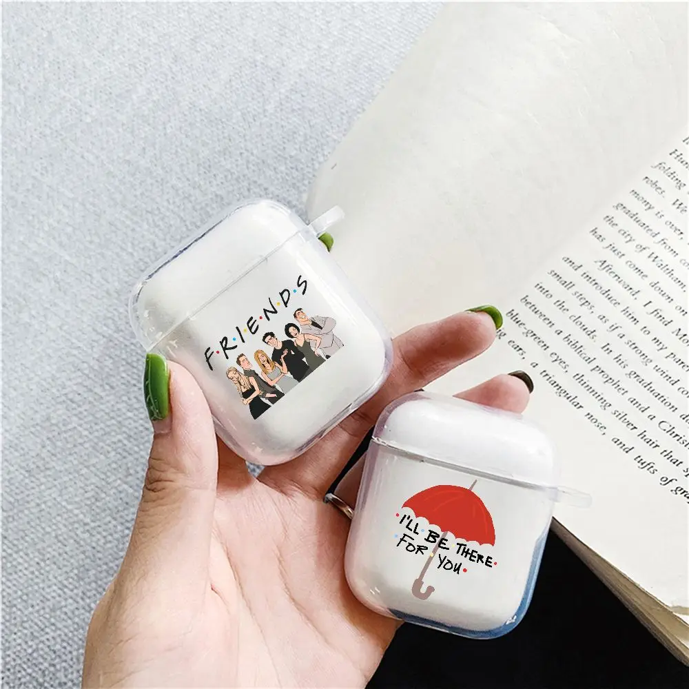Милый чехол для ТВ-шоу Лучшие друзья Apple зарядного устройства AirPods 2 1 мягкий