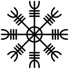 Наклейки на автомобиль, забавные скандинавские страшные руны, Аксессуары для автомобилей и мотоциклов, внешние виниловые наклейки