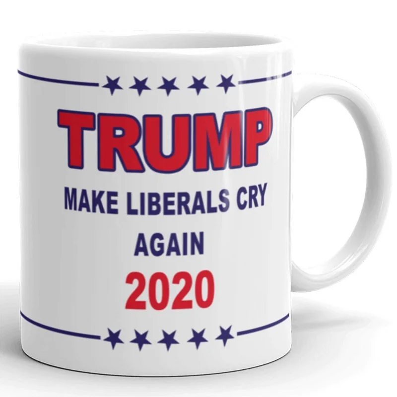 24 шт Make America Great Again Trump домашняя Рождественская керамическая чашка 2020 кружка для