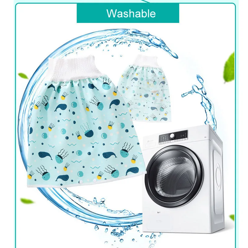 

2 in 1 Infant Training Pants Waterproof Baby Diaper Skirt M L Size Night Sleeping Cheap Clothes Kids Nappy Leak-proof Potty