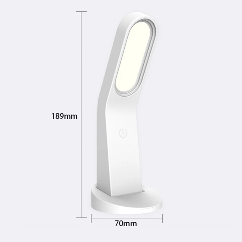 

LED Desk Lamp Magnetic Touch Dimming USB Charging Portable Wireless Night Light for Children Kids Reading Study Bedside Bedroom