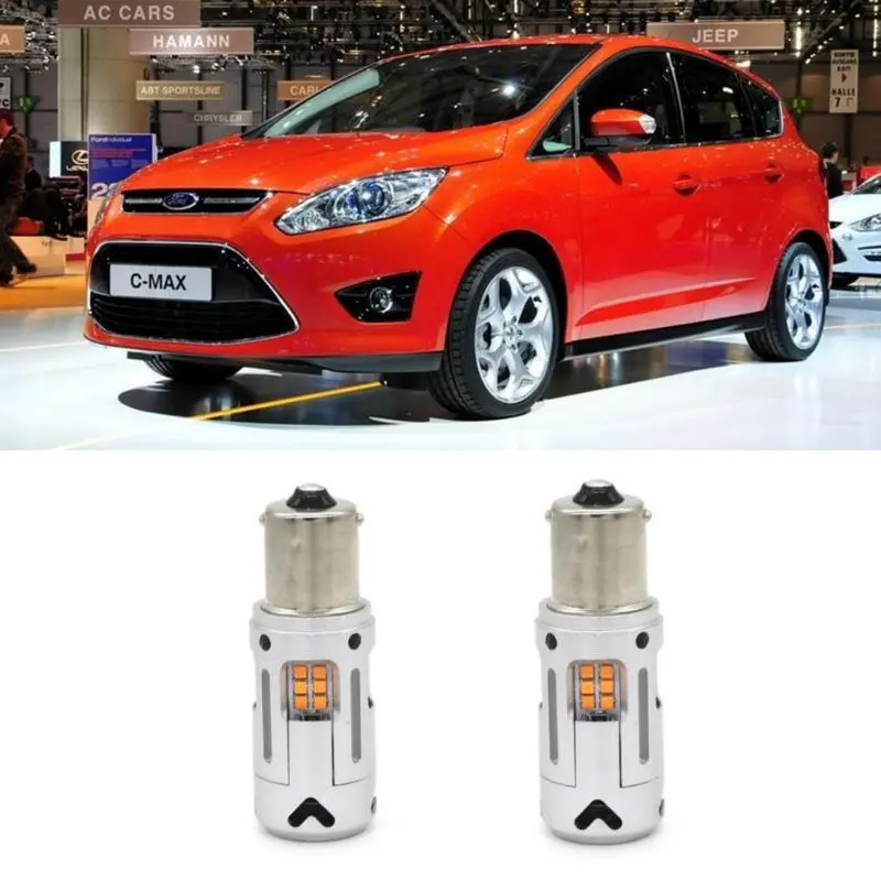 

Car Accessories Front Rear Turn Signal Light For Ford C-MAX mk2 II DXA/CB7 DXA/CEU 2010.12 - Error Free Canbus 2640LM