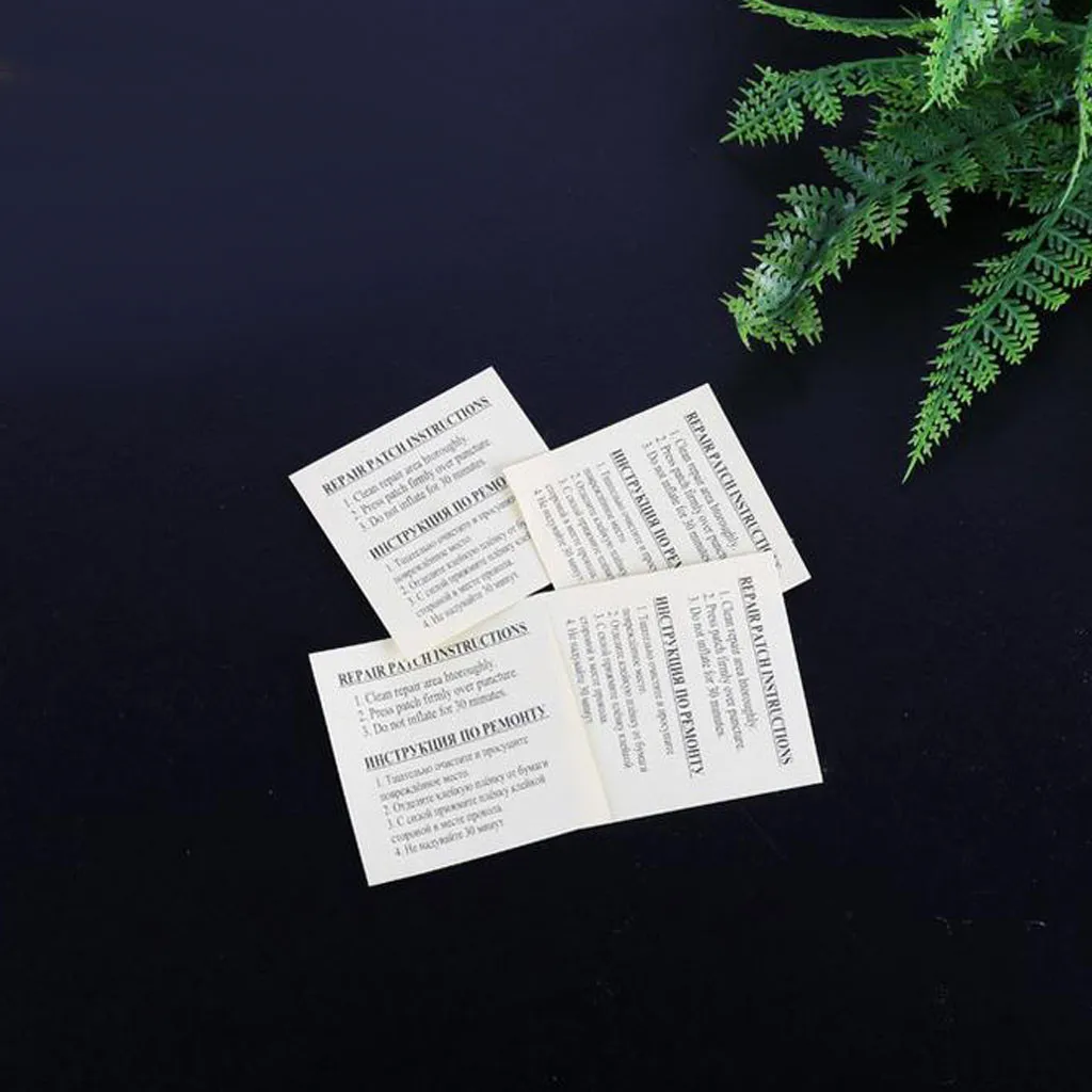 Водонепроницаемая самоклеящаяся нейлоновая наклейка для палатки 5 шт. ПВХ