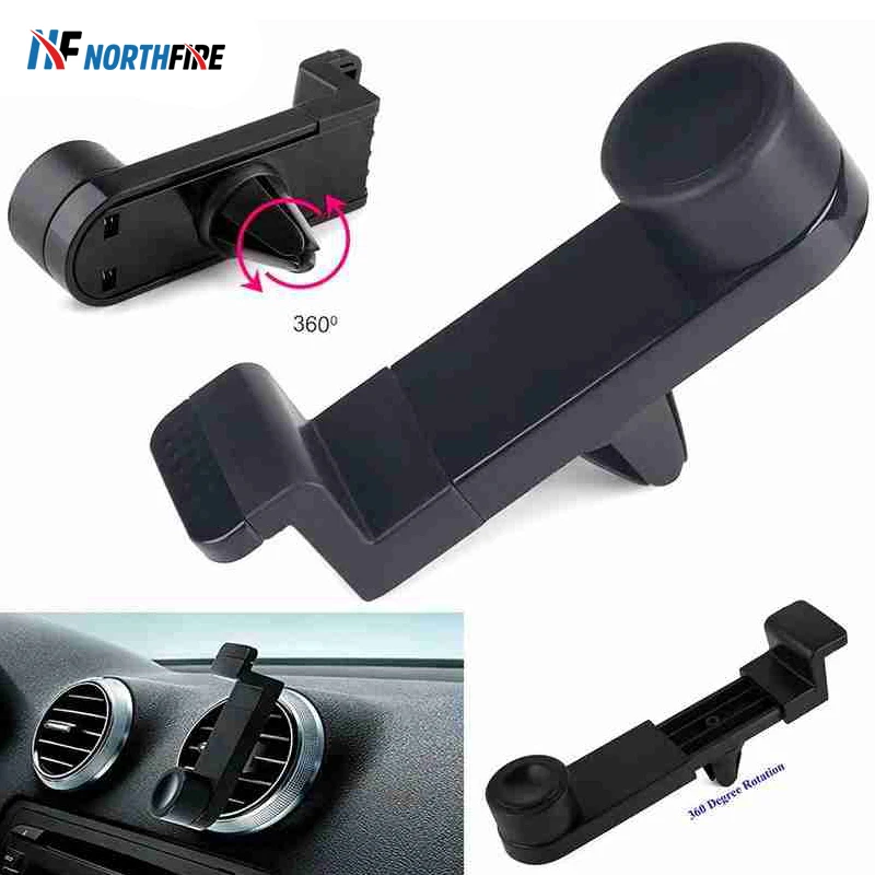 Регулируемый автомобильный держатель для телефона с зажимом iPhone 11 Pro XR 8 Xiaomi 10 на