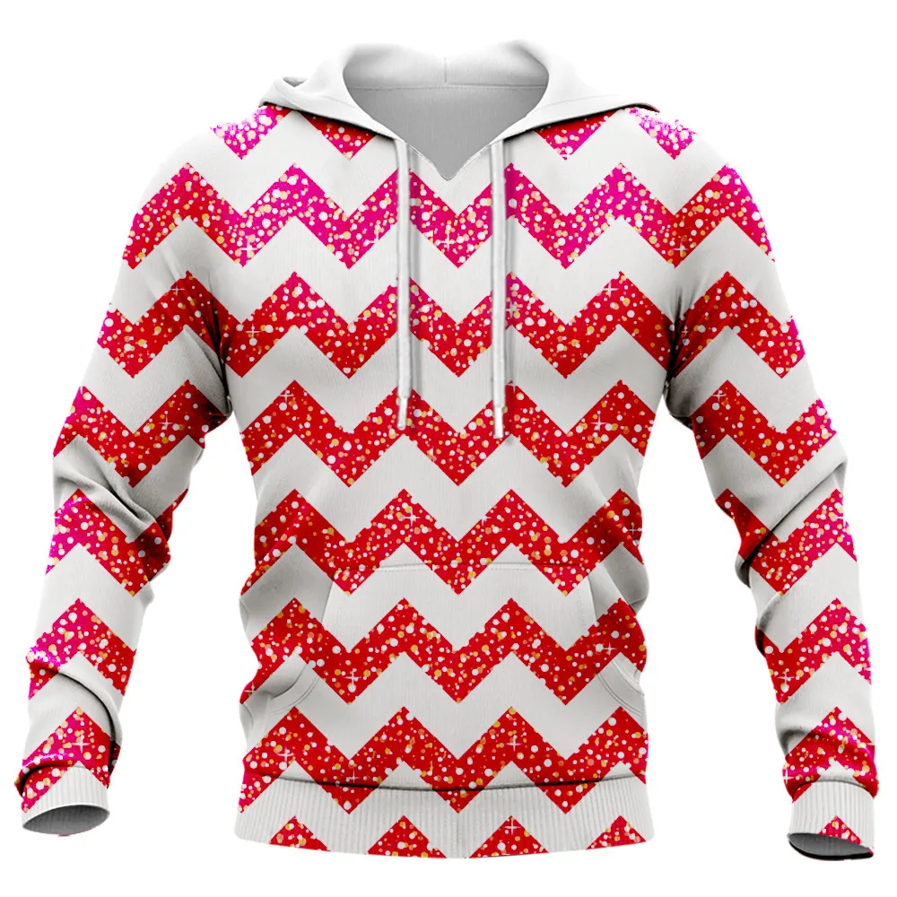 

CLOOCL Plaid Hoodies 3D Graphic Christmas Hoodie Festival Party Pockets Pullovers Sweatshirts Harajuku Sportwear Men Clothing