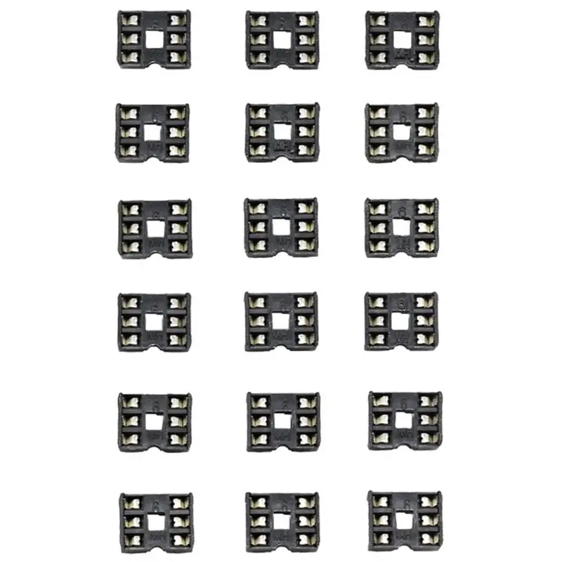 66 шт./лот DIP IC розетки адаптер тип пайки комплект розеток 6 8 14 16 18 20 24 28 Pin для arduino PCB