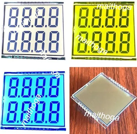 20 контактная HTN положительная двухрядная 4 значная сегментная ЖК панель с