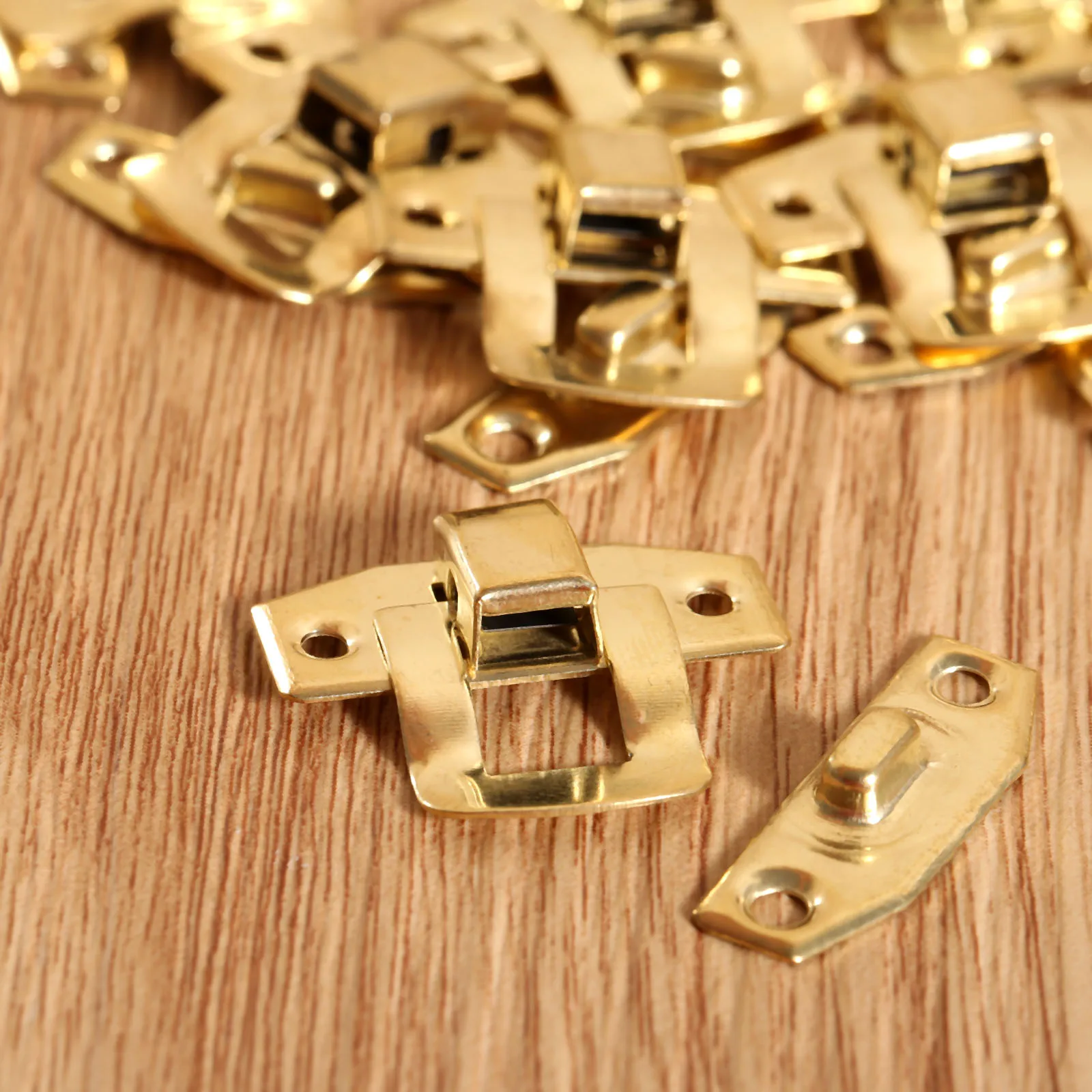 10 штук античные золотые железная застежка защелка декоративные украшения