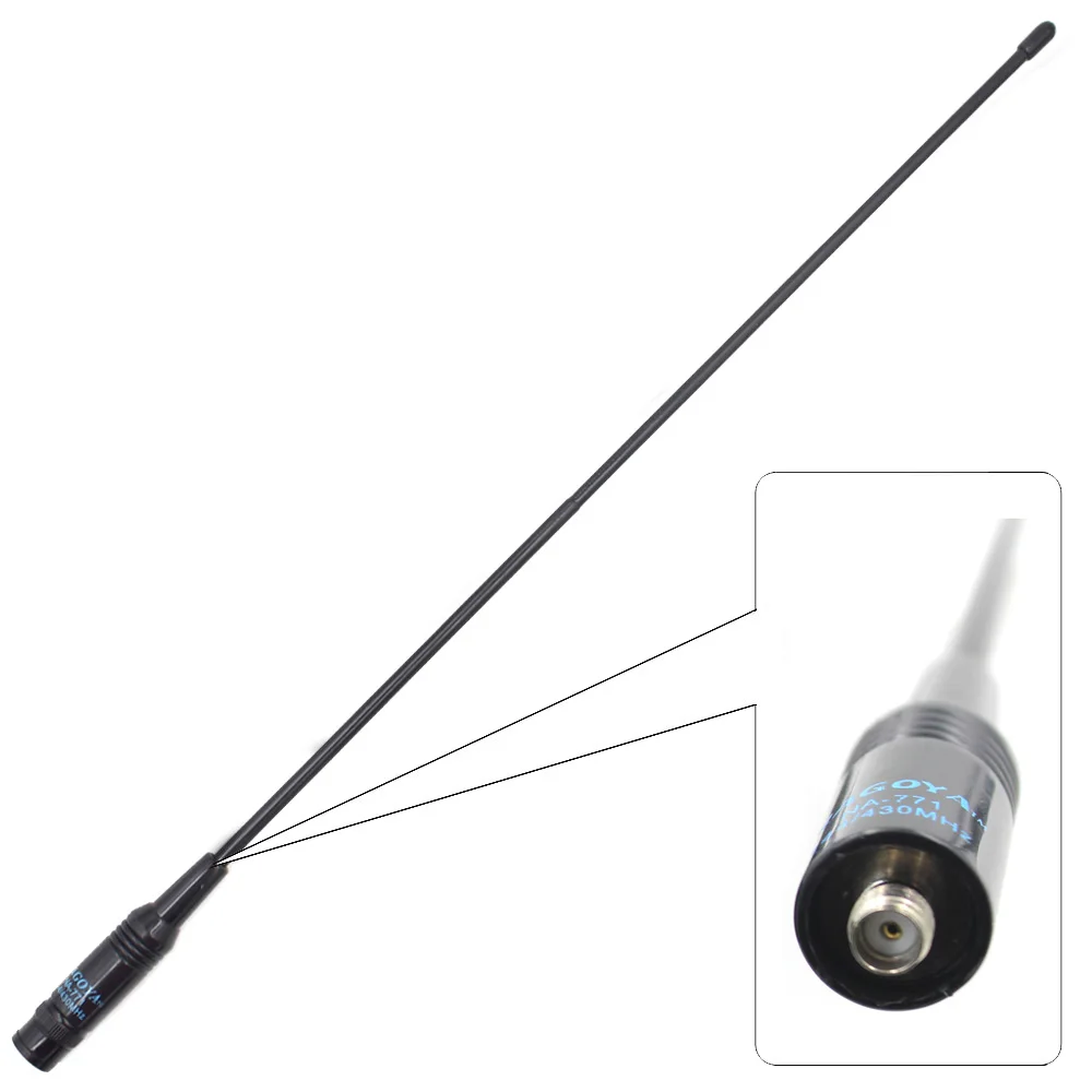 

NAGOYA NA-771 SMA Female SMA-F Dual Wide Band Flexible Antenna VHF/UHF 144/430MHz Two Way Radio BAOFENG UV-5R BF-888S UV-82 etc