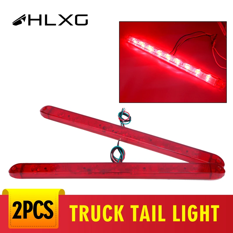 Красный светодиодный Динамический указатель поворота боковой габаритный задний