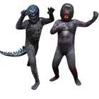 2021 костюмы на Хэллоуин для детей, Костюм Короля монстров Конга, косплей для мальчиков и девочек, боди, ярость, монстр-динозавр, Карнавальная одежда для вечеринки