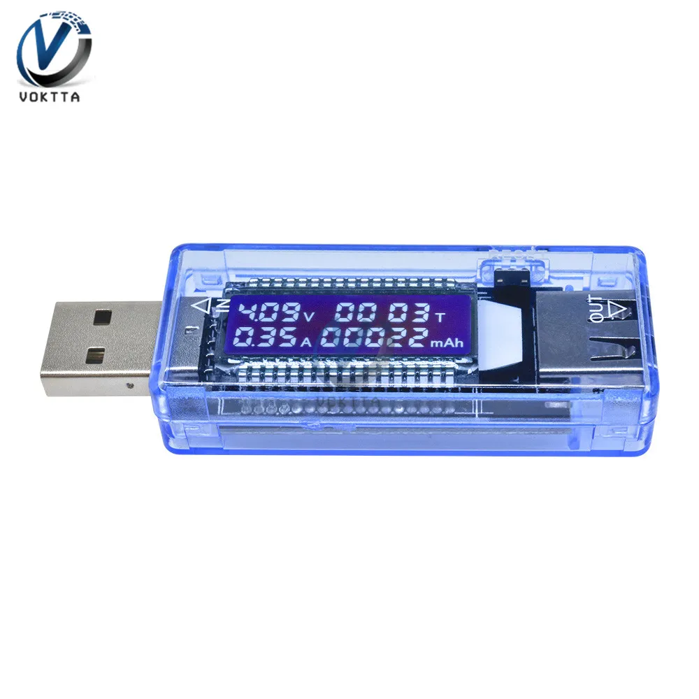 USB тест er 3,5-7 V 0-3A вольтметр измеритель напряжения тока ЖК-цифровой тест er power Bank зарядное устройство тест емкости USB доктор