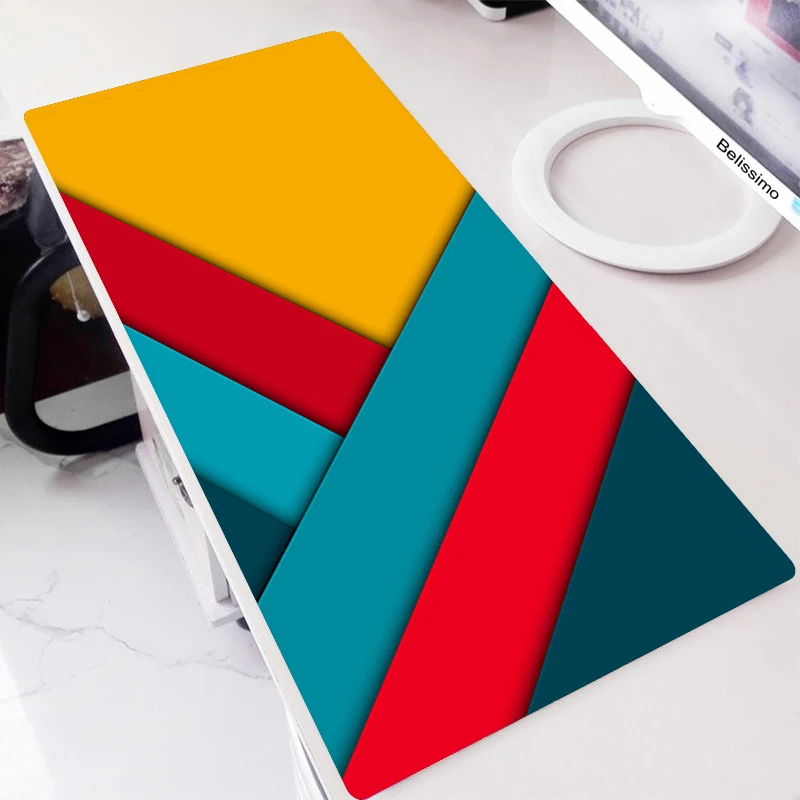 

Mouse Pads On The Table Mousepad Cute Mause Gamer Large Office Carpet Gamers Accessories Gaming Pc Big Natural Color Combination