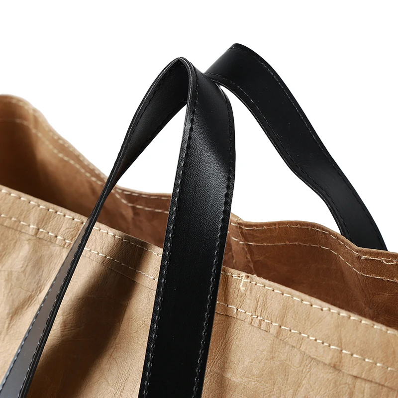 

1PC 40*65cm Kraft Paper Foldable Storage Basket Sundries Kids Toys Storage Box Dirty Laundry Basket Bag Clothes Toys Storage Bin