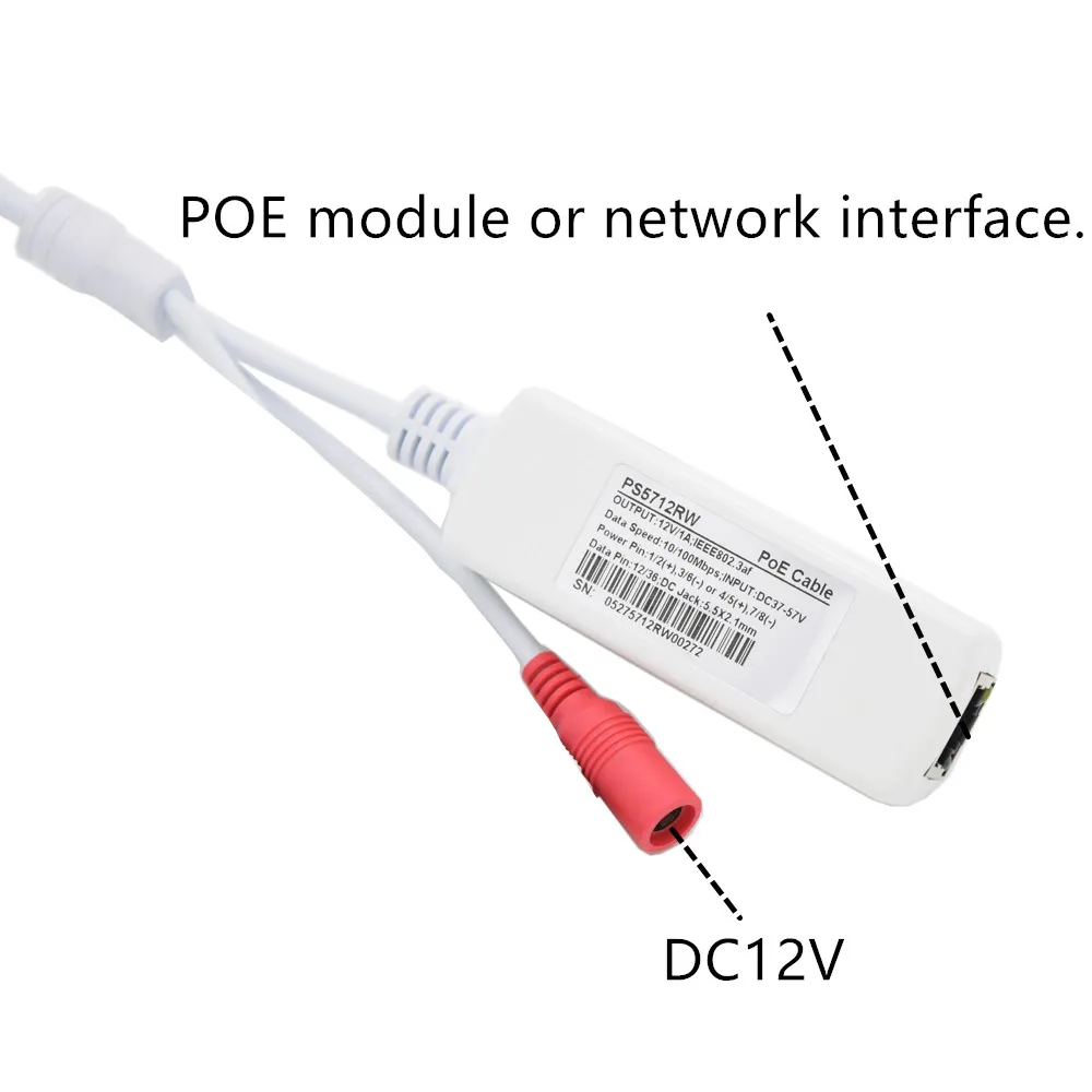 Купольная камера видеонаблюдения для дома POE Проводная Мини-камера Onvif 1080P 2 Мп 3 4