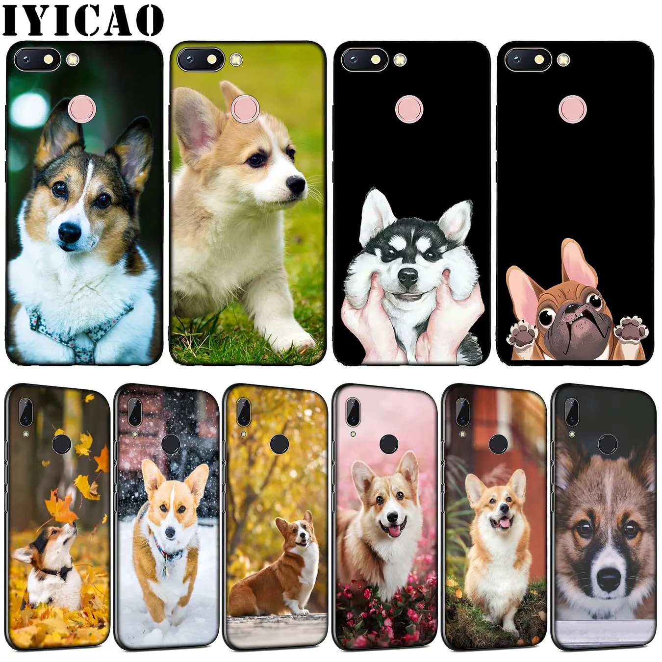 Мягкий силиконовый чехол для телефона из ТПУ Corgi dog Xiaomi Redmi Note 8 8A 8T 7 7A 6 6A 5 5A GO S2 K30 K20