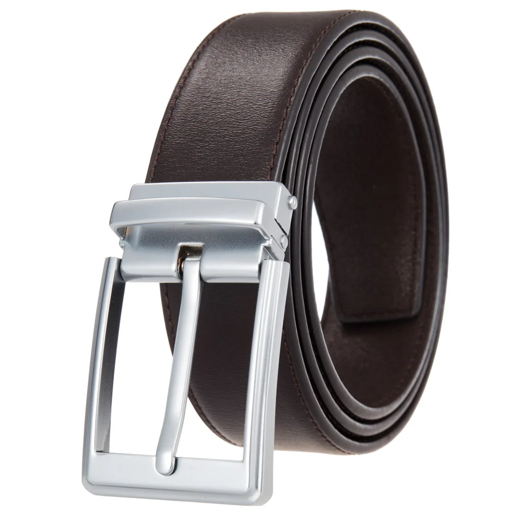 Hongmioo Fashion Belts For Men And Women Genuine Leather With High Quality Pin Buckle