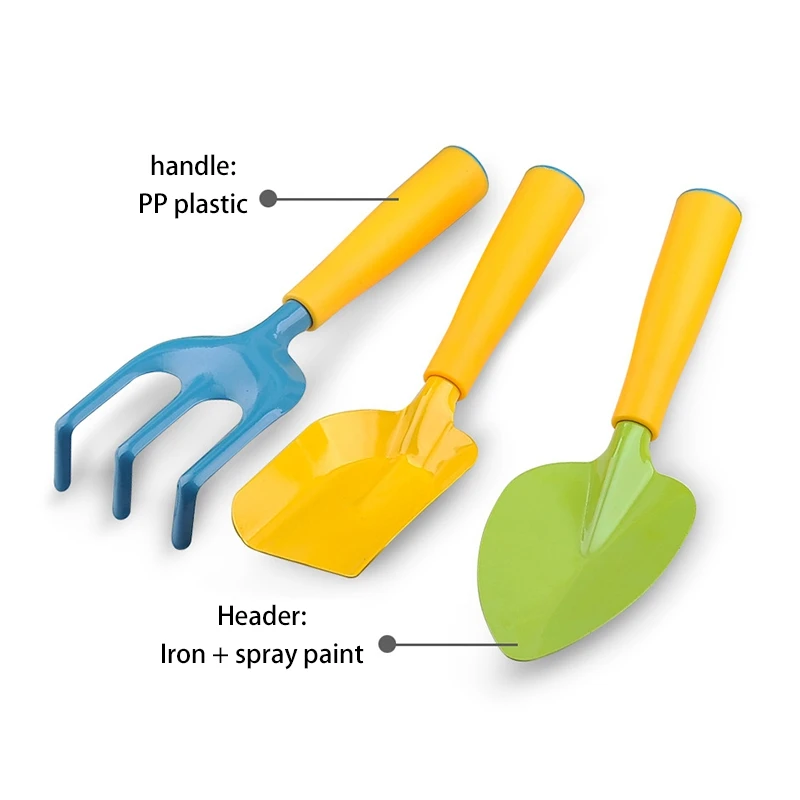 9Pcs Kids Gardening Tool Sets Children Garden Digging Sand Playing Kit STEM Educational Toys For 3-7 Year Olds |