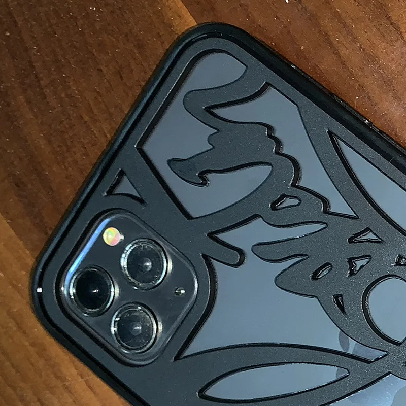 

10pcs Luxury 3D carved hollow Non-slip design Case for iPhone 12 11 Pro XR XS Max Top Quality Hard Sneaker Phone Cover Accessory