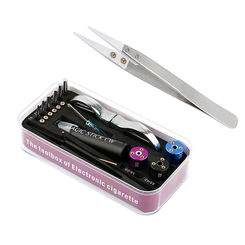 Набор инструментов для вейпа сделай сам катушка CW лобзик керамический пинцет