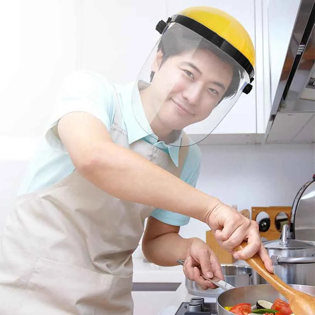 

Pc Mask Portable Guard Hat Soldering Safety Protective Guard Electric Practical Head-Mounted Welding Helmet Tool