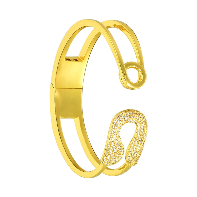 

Punk Luxurious Crystal Bangles & Bracelets Wristband Cuff Bracelets for Women Jewelry Pulseira Friendship Wholesale Dubai