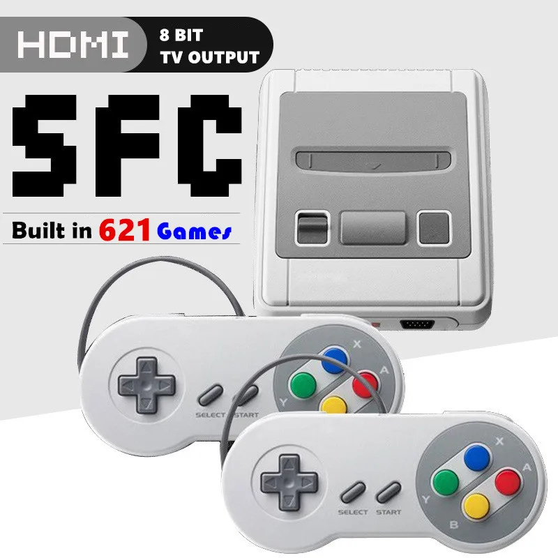 8 бит супер мини HDMI семья ТВ SNES Видео игровая консоль Ретро Классический HD выход