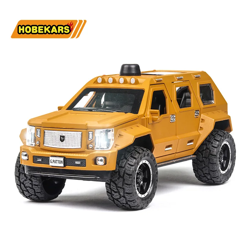 Литая модель автомобиля 1:24 G-PATTON из металлического сплава имитация автомобили