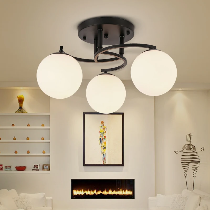 Современные подвесные светильники с серебристым зеркальным шаром висячий шар