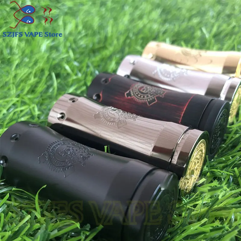 

mech mod Mechanical Mod Kit Electronic cigarette Mech mod 18350 battery Brass 25mm Vapor Vaporizer vape VS sob SUB TWO MOD Kit