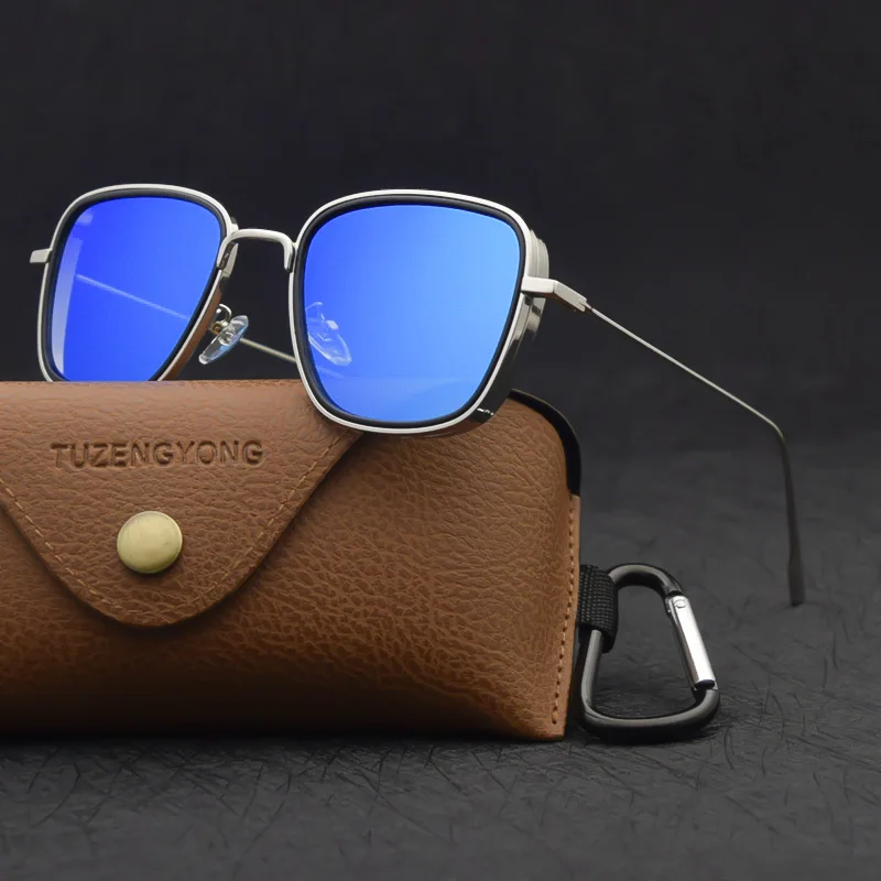 Солнцезащитные очки в стиле стимпанк TUZENGYONG винтажные брендовые дизайнерские с