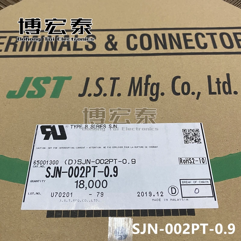 Piezas nuevas con SJN-002PT-0.9, JST, 100%-0