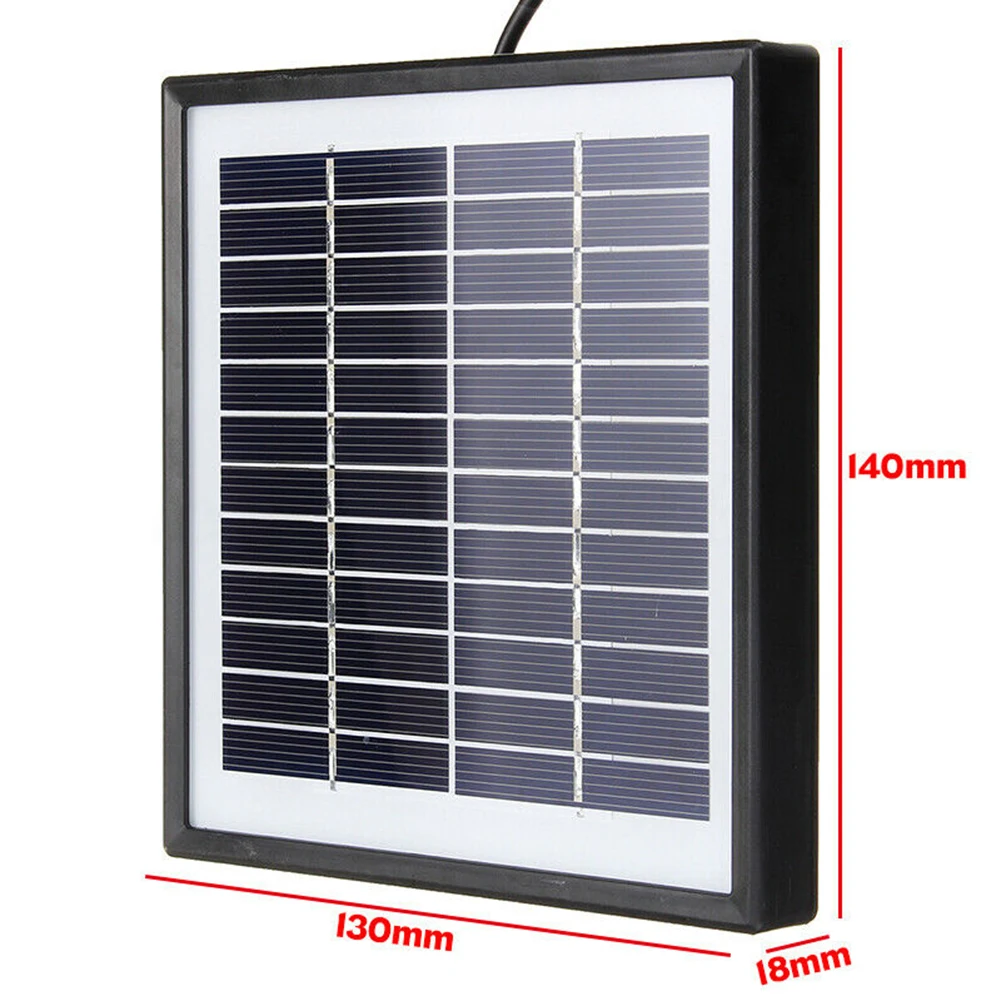 

Outdoor 3 Meters Cable 5W 12V Polysilicon Solar Panel Charger for Light Camera Solar Power Home Improvement Solar Panel