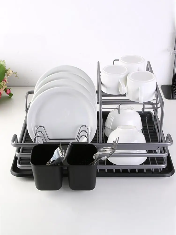 Стойка для посуды сушилка кухонных принадлежностей держатель хранения