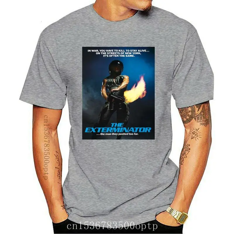 

New The Exterminator Movie Men'S T-Shirt Size S-2Xl Custom Print Tee Shirt
