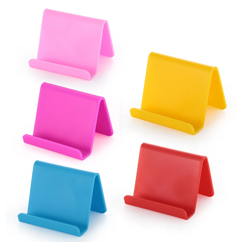 Универсальная Цветная Пластиковая настольная подставка для мини-смартфона
