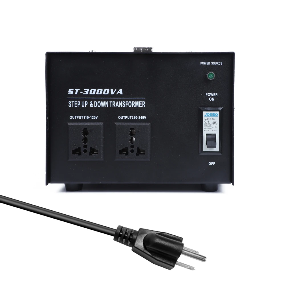 3000W интеллигентая (ый) эффективный шаг вверх вниз Мощность трансформатор для